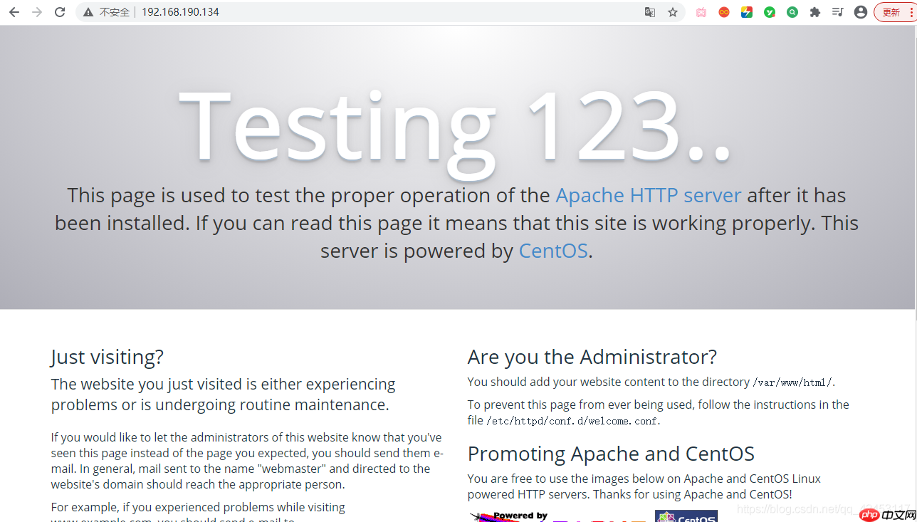 CentOS7搭建个人站点