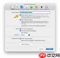 如何在Mac电脑上禁用iCloud音乐库