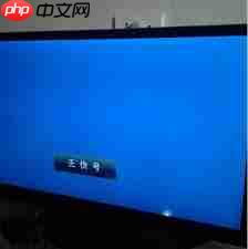 台式电脑开机后显示器无显示怎么办