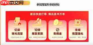 2025淘宝限时秒杀活动如何报名