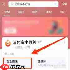 支付宝小荷包如何调整使用额度