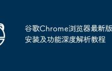 谷歌Chrome浏览器最新版本安装及功能深度解析教程