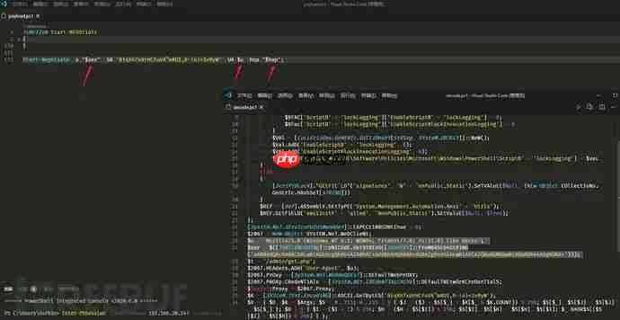 使用VSCode远程调试恶意Powershell脚本