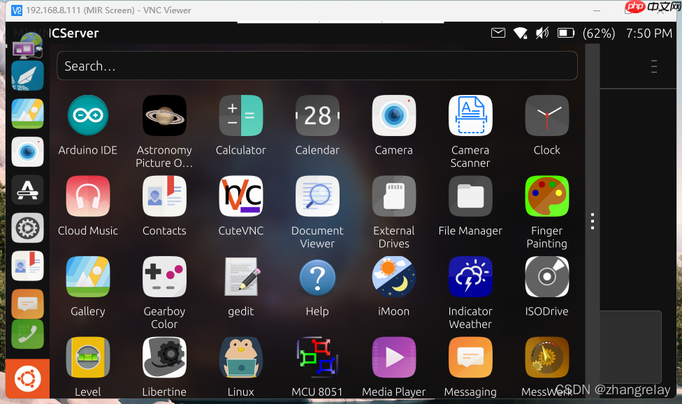 电脑win11使用vnc连接手机ubuntu
