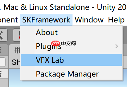 Unity SKFramework框架（二十）、VFX Lab 特效库