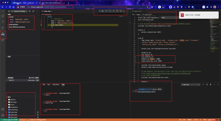 Online Config VS Code