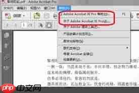 Adobe Acrobat X Pro使用方法详解