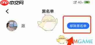 tt语音如何解除拉黑