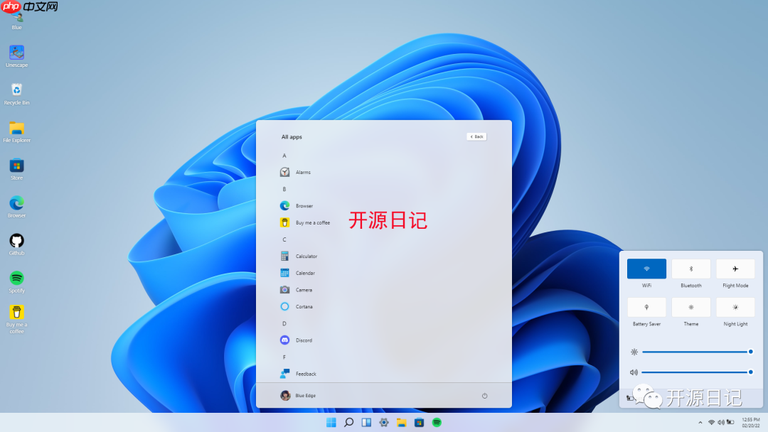 6.4k stars的项目在浏览器上运行Windows11