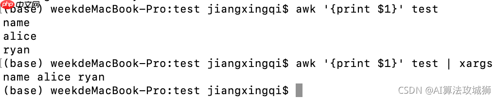 Leetcode No.194 转置文件（xargs）