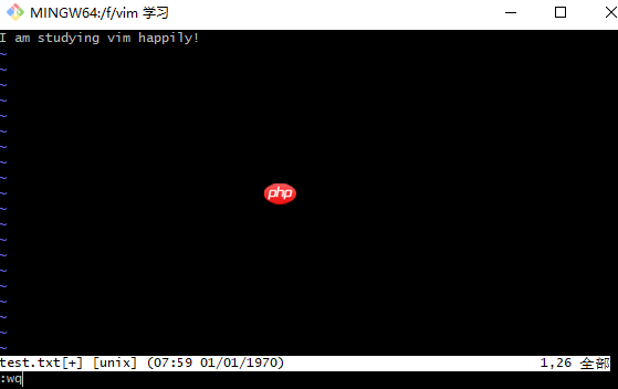 vim 学习笔记（一）—— vim模式与创建、编辑文件