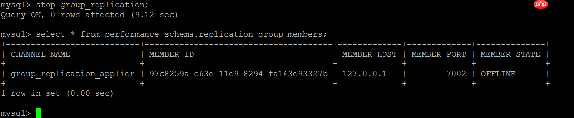 MySQL MGR集群单主模式的自动搭建和自动化故障修复