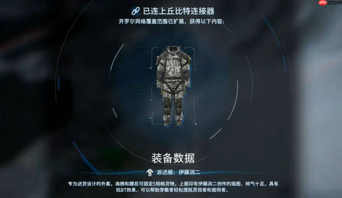 死亡搁浅2伊藤润二派送服怎么获得