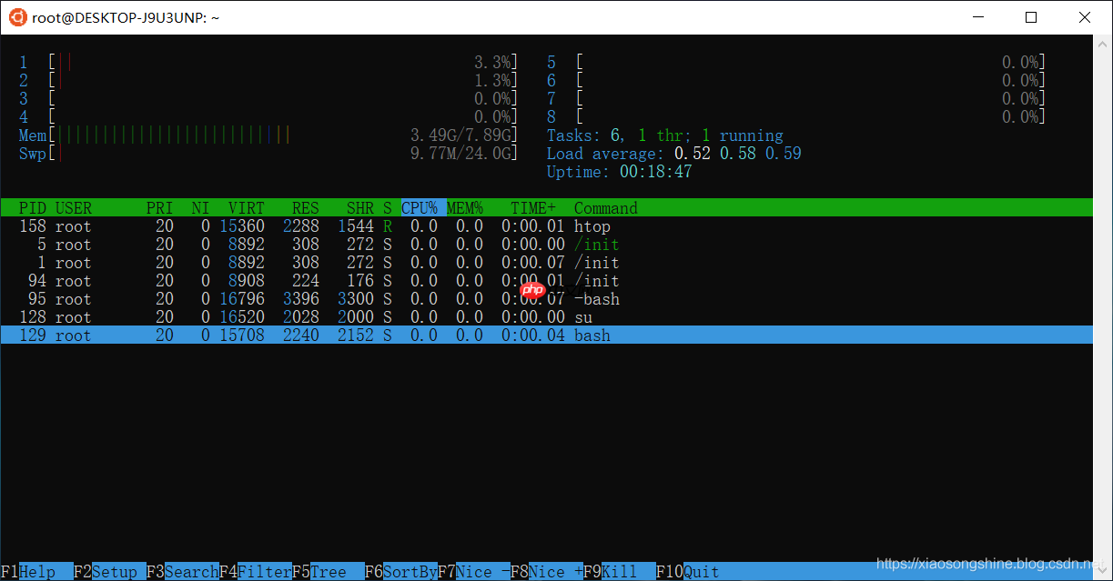 『开发技术』Ubuntu与Windows如何查看CPU&GPU&内存占用量