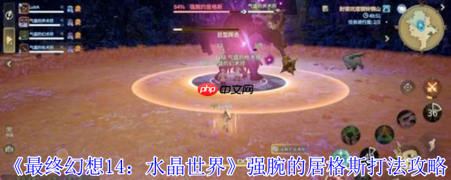 最终幻想14强腕的居格斯终极打法攻略！零团灭速通手册