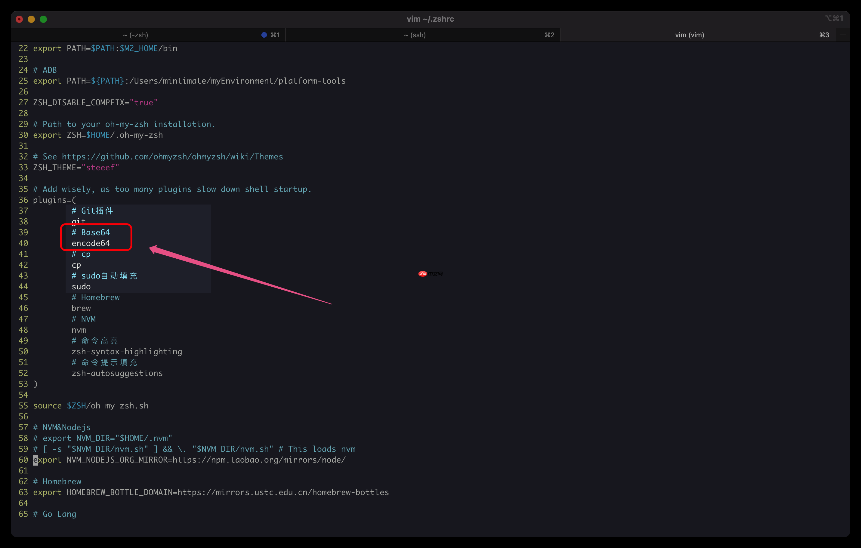 Linux/Mac通过Oh-my-zsh配置Zsh插件，让你的终端更加强大且智能