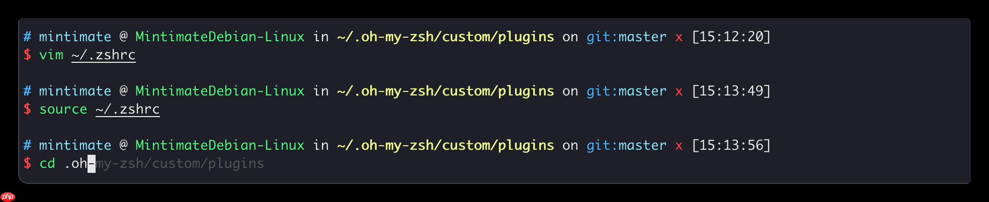 Linux/Mac通过Oh-my-zsh配置Zsh插件，让你的终端更加强大且智能