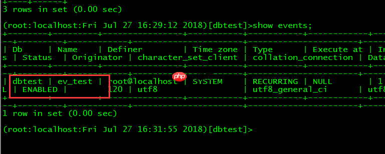 MySQL Scheduler Events带来的风险