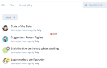 一款优雅简洁的轻论坛 - Flarum