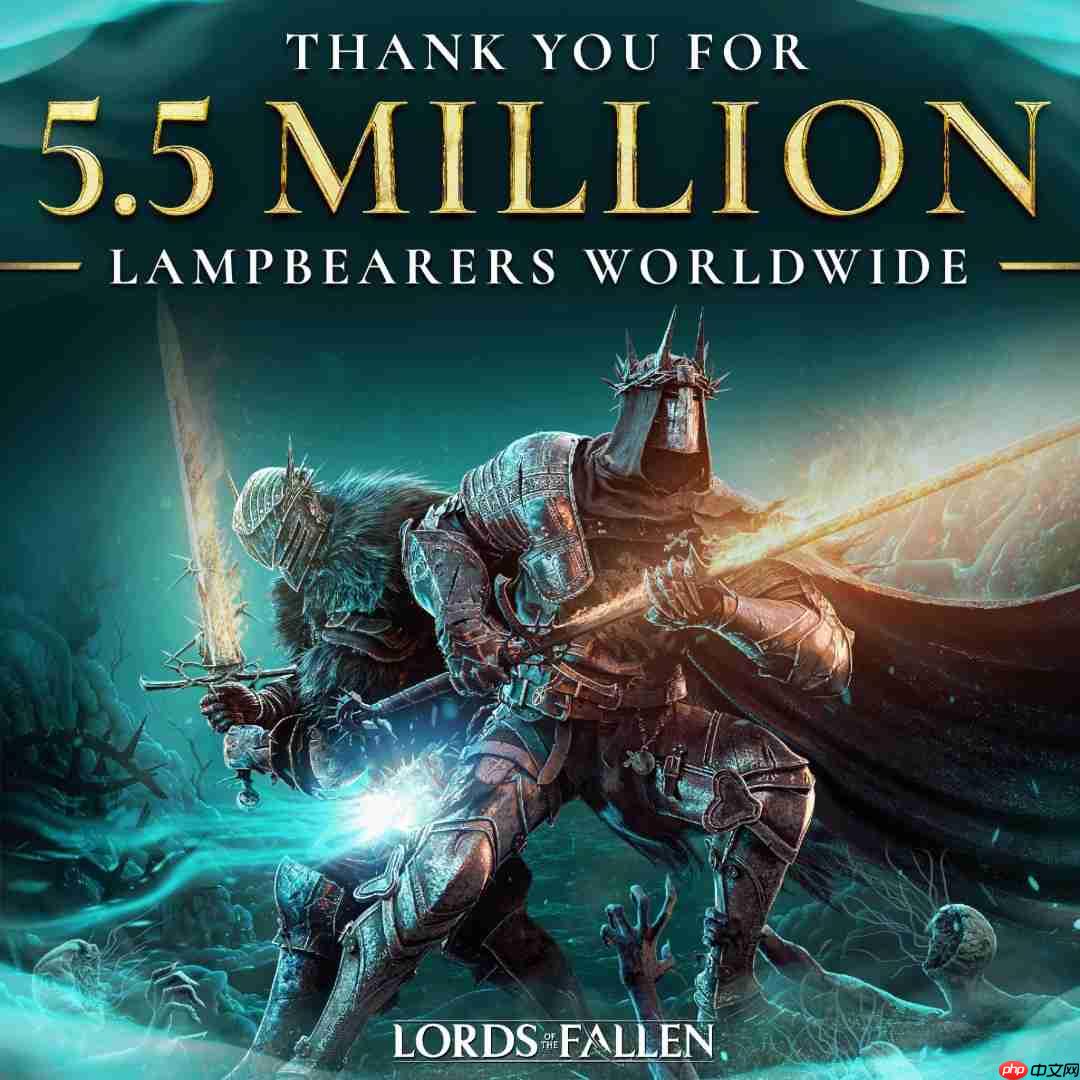 《堕落之主》玩家突破550万!steam史低价仅需98元