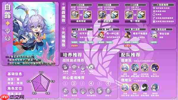 星穹铁道全角色养成配队攻略