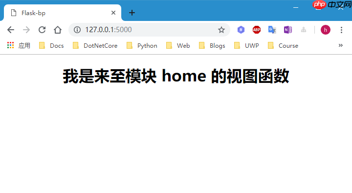 Flask 系列之 Blueprint