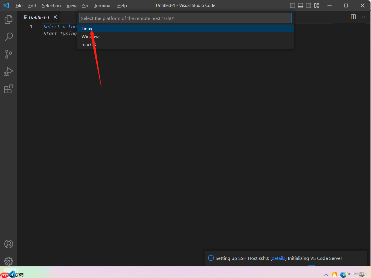 使用VS Code插件远程连接Linux服务器