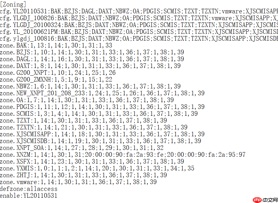 博科FC光纤交换机替换zone配置导入导出指导