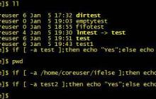 Linux——Shell编程里if的参数从-a到-z
