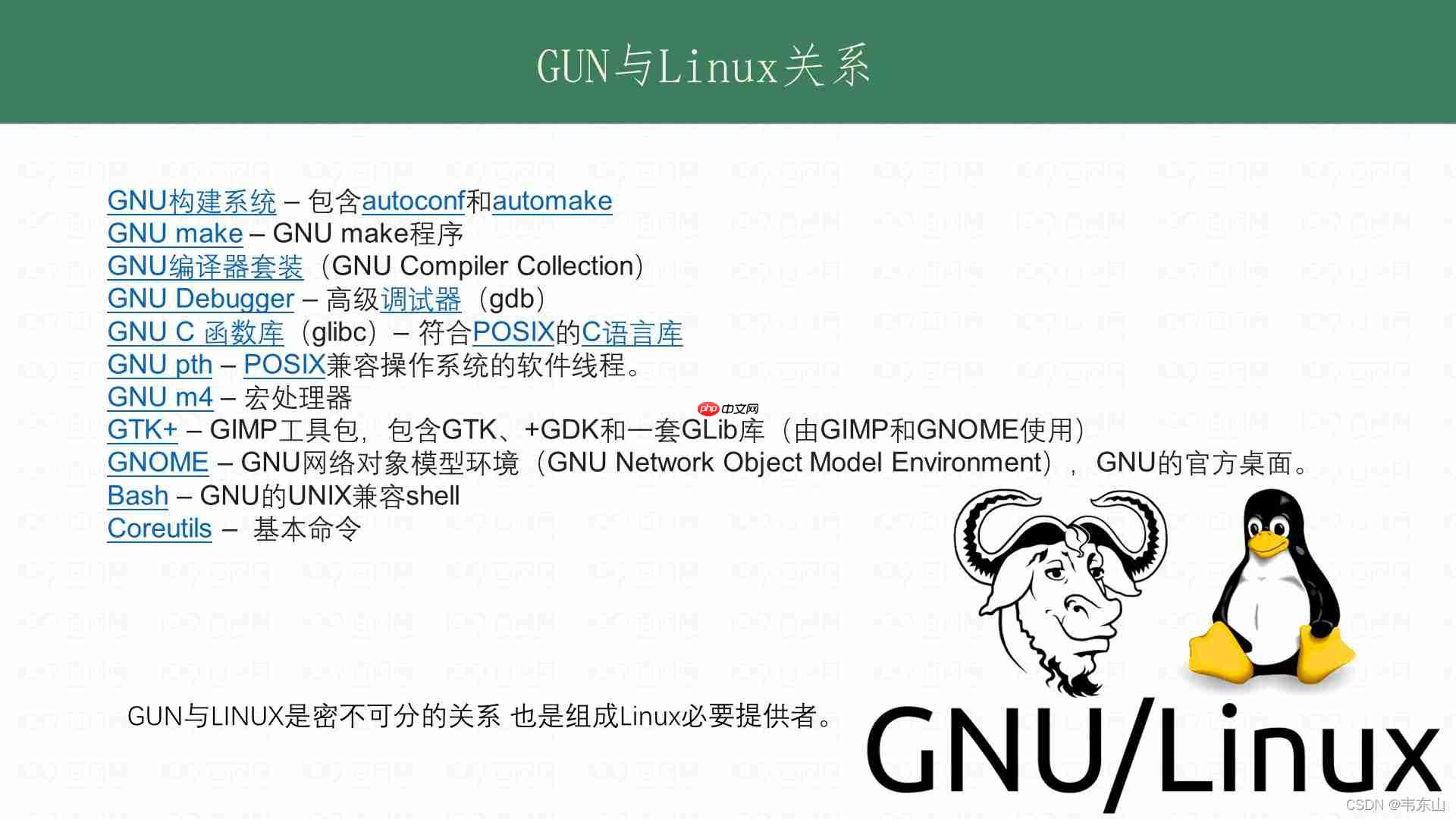 【简述】发行版Linux系统组成