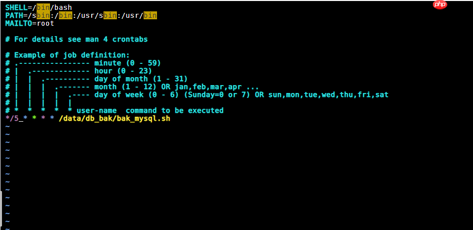 Linux下实现MYSQL数据库的定时备份
