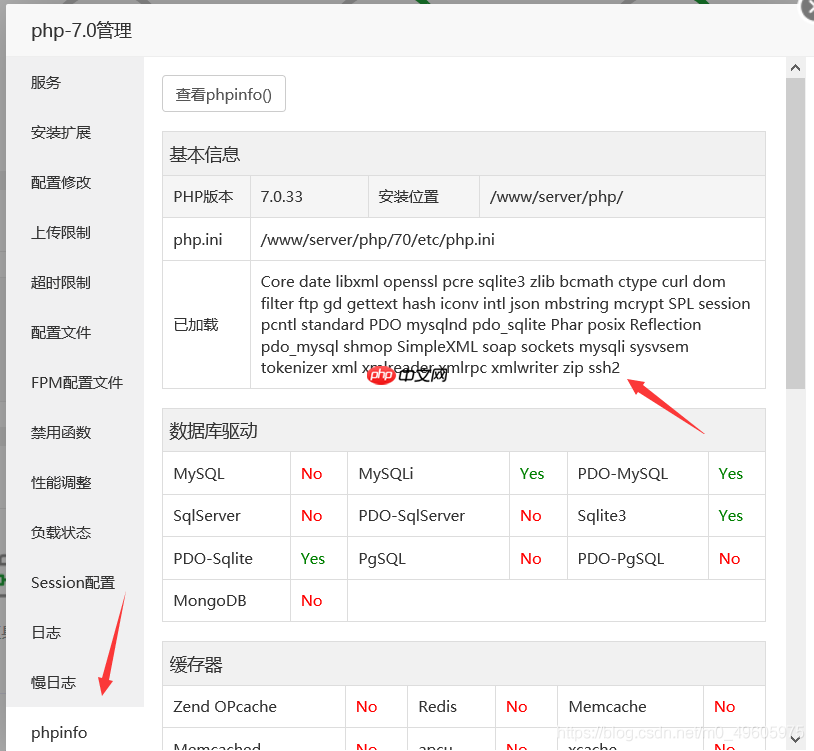 Linux中给php安装ssh2拓展