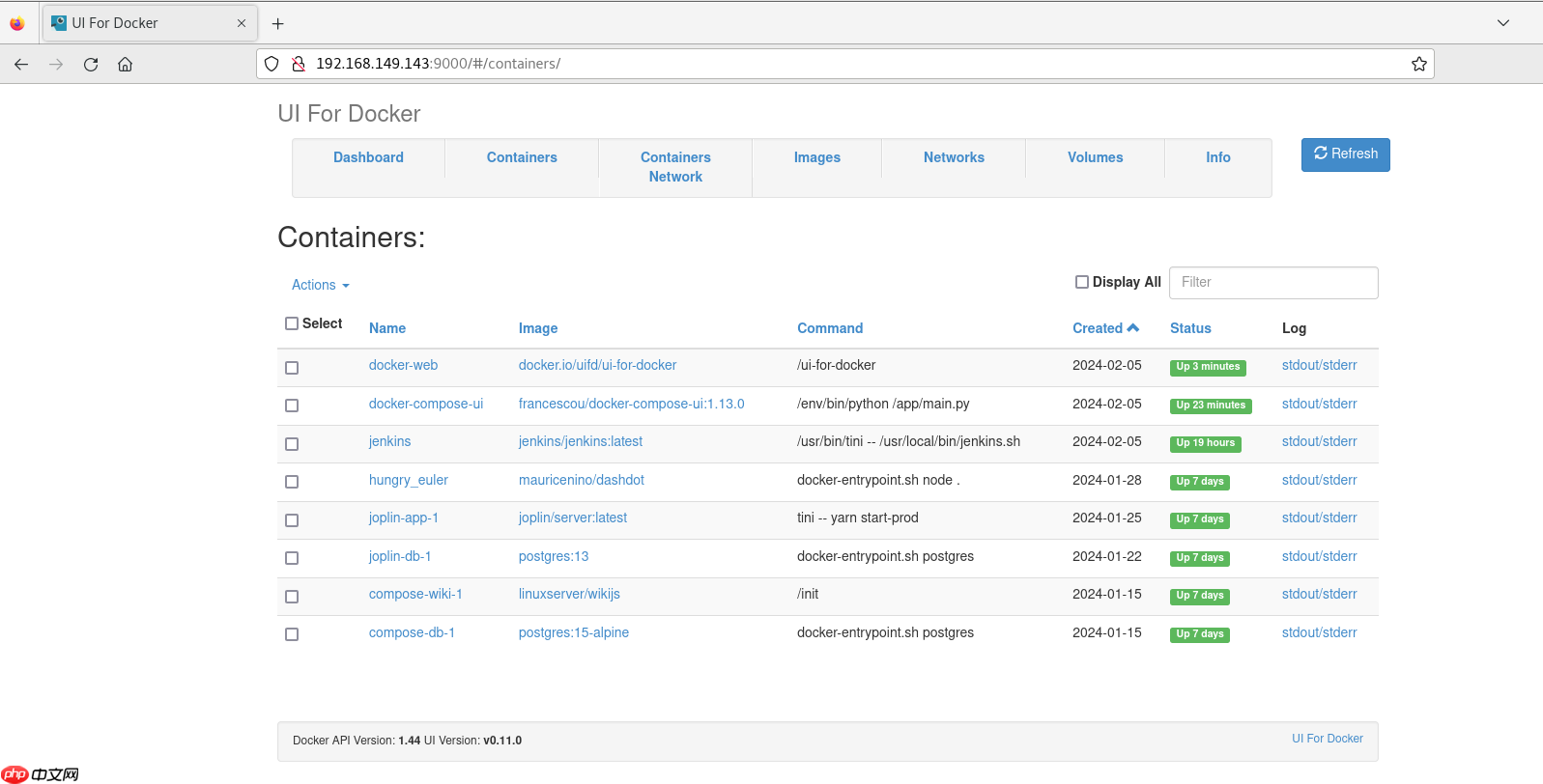 Linux系统部署UI For Docker并实现远程访问Docker Compose Web可视化