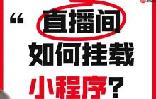 视频号挂载小程序,流量转化直通车!