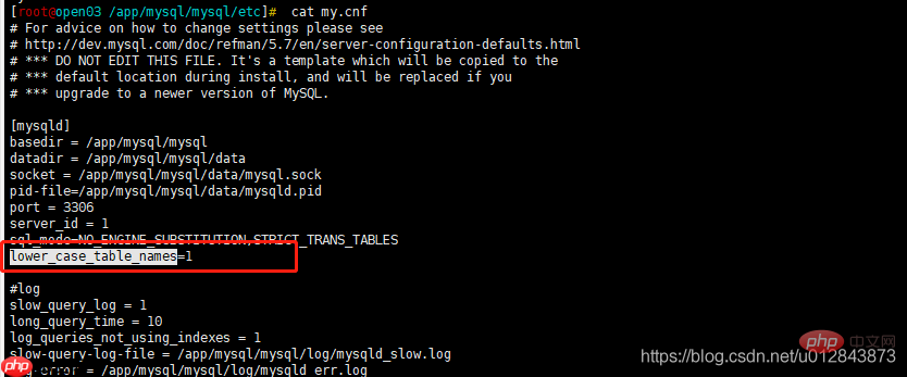 linux mysql 修改表名_Linux下mysql怎么设置表名?「建议收藏」
