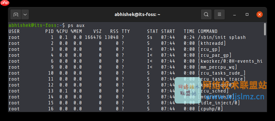 Linux运维必知：如何从其 PID 中查找进程名称