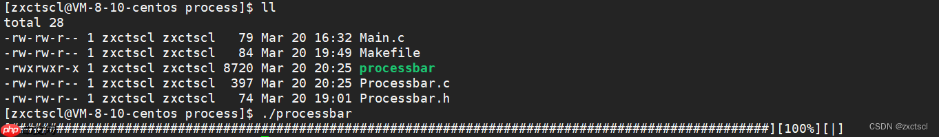 【Linux】实现进度条小程序