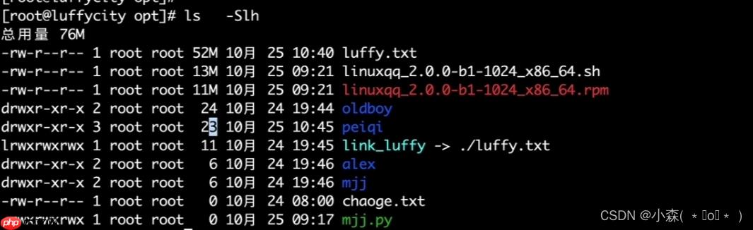 Linux文件管理命令