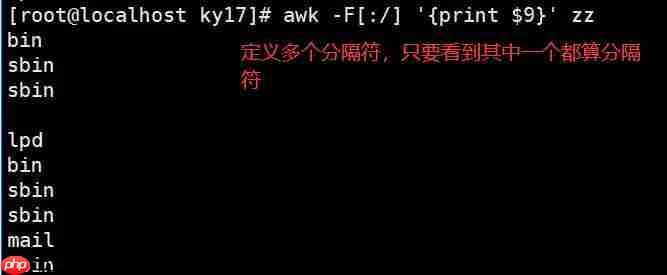 awk工具详解