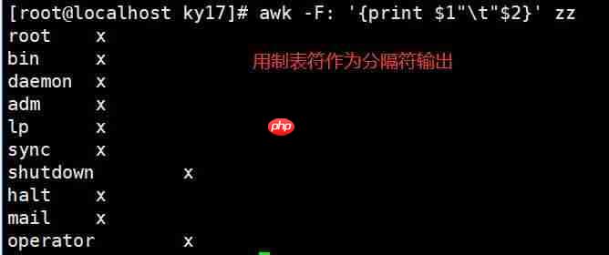 awk工具详解