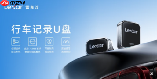 雷克沙A50V行车记录U盘，适配多车的存储小能手