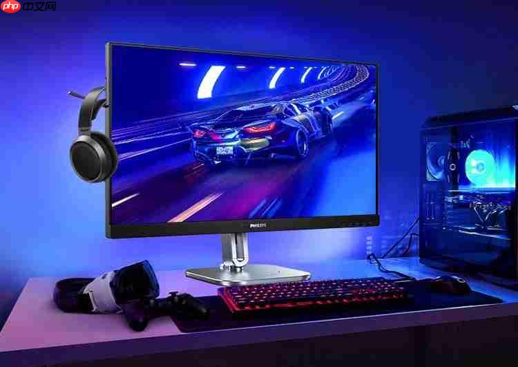 飞利浦无线投屏显示器27B2W5600:以无线智联,重塑办公连接新维度