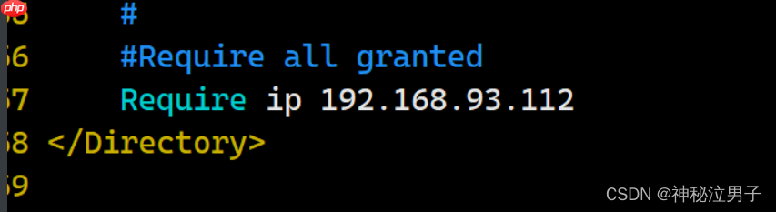 Linux中Apache网站基于Http服务的访问限制(基于地址/用户)