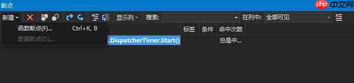 WPF 如何知道当前有多少个 DispatcherTime 在运行