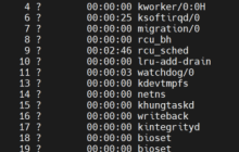 [Linux] 学习笔记1-查看进程的命令(ps/top/pstree/pgrep)
