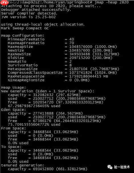 线上问题定位--OOM