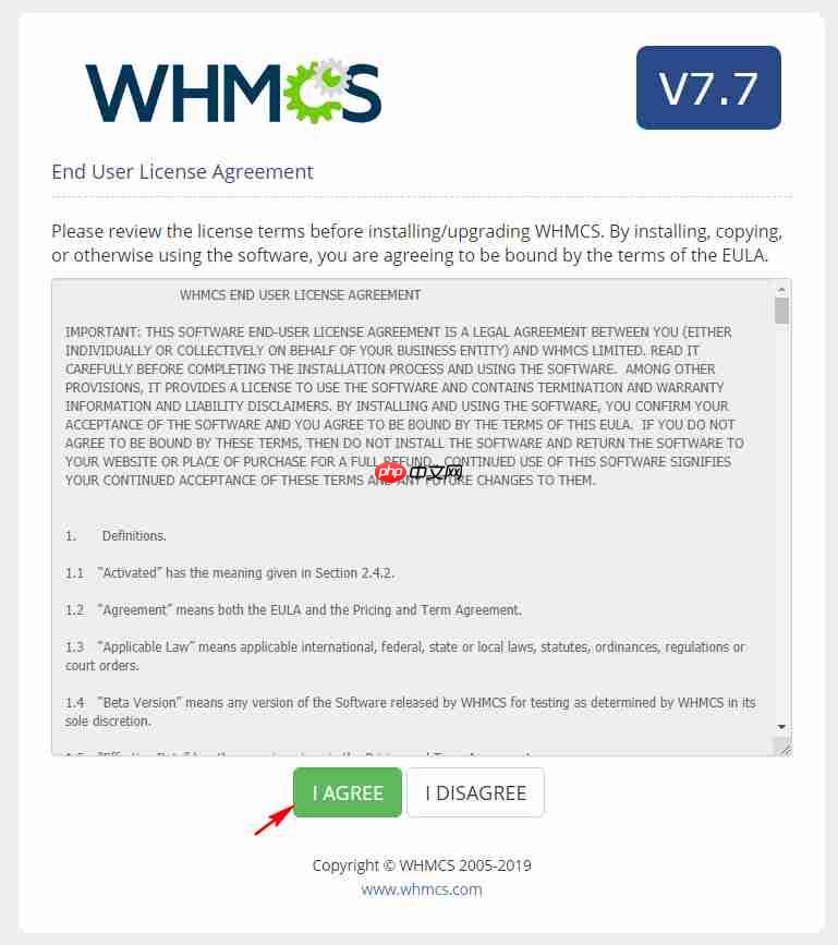 WHMCS 安装图文教程