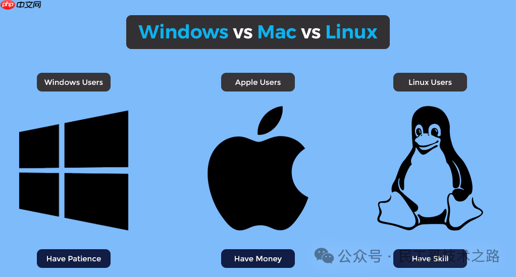 你敢信？至今 Linux 依旧是一个小众的操作系统