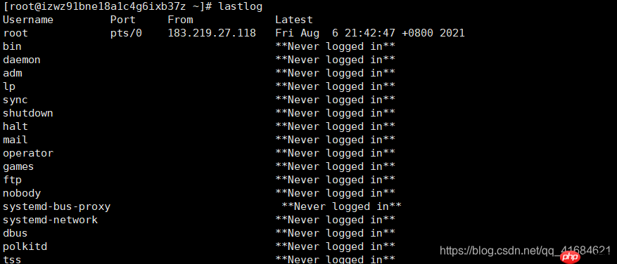 Linux日志管理服务 rsyslogd
