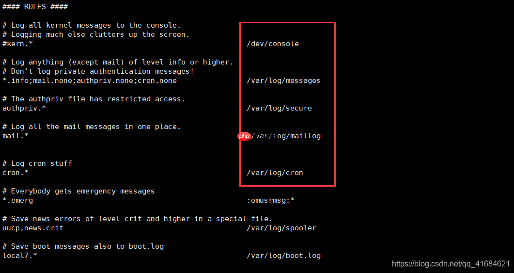 Linux日志管理服务 rsyslogd